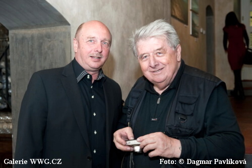 Zahájení výstavy - Stanislav Pokorný - K zemi blíž - foto: &copy; Dagmar Pavlíková